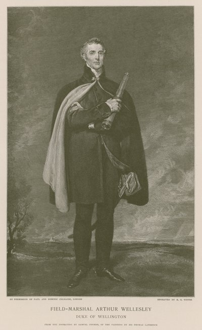 Field-Marshal Arthur Wellesley da Thomas Lawrence